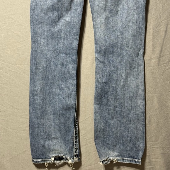 Miss Me Chloe Boot Jeans Women 30 Mid Rise Embellished 30x30 Distressed Bling - Picture 11 of 16